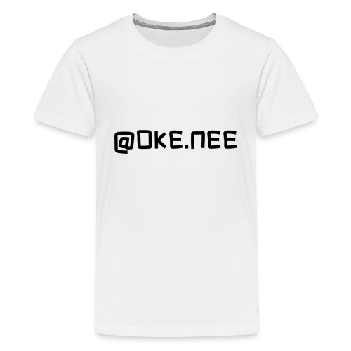 OKE_NEE-png - Teenager Premium T-shirt