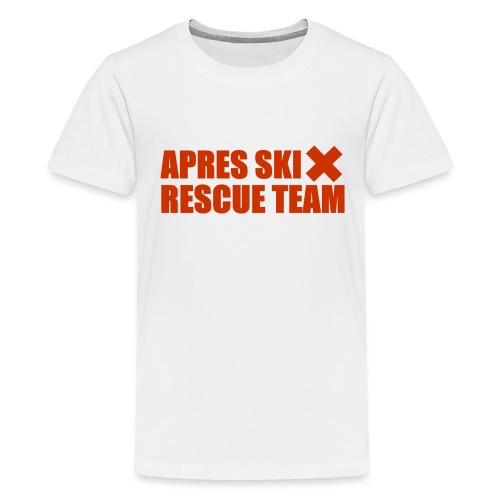 apres-ski rescue team - Teenager Premium T-shirt