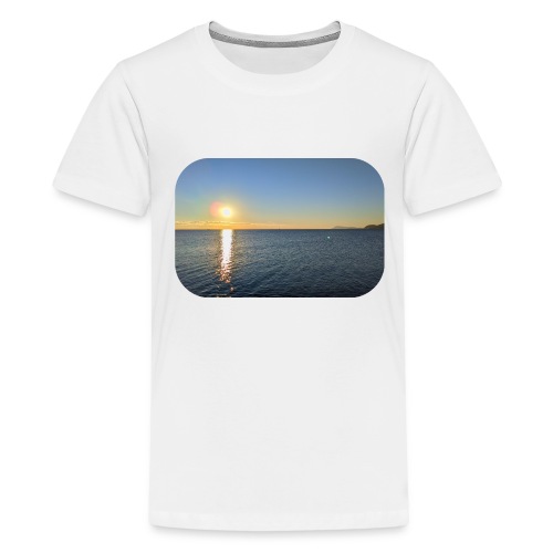 Depuis la plage de l'Almanarre, l'horizon - T-shirt Premium Ado