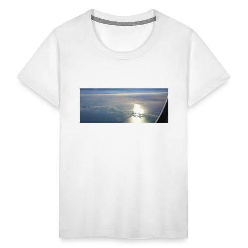 Flugzeug Himmel Wolken Australien - 3. Motiv - Teenager Premium T-Shirt