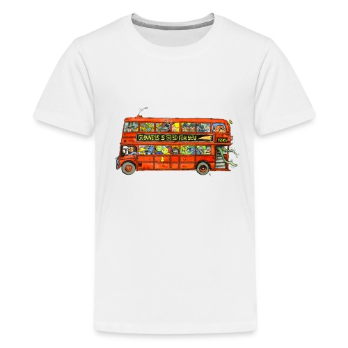 Ein Londoner Routemaster Bus - Teenager Premium T-Shirt