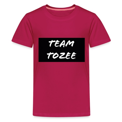 Team Tozee - Teenager Premium T-Shirt