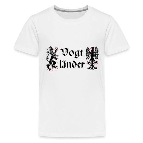 Vogtländer Vogtland Löwe Greif Sachsen Plauen - Teenager Premium T-Shirt