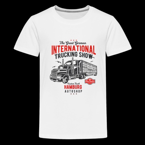 Hamburg Trucking Show - Teenager Premium T-Shirt