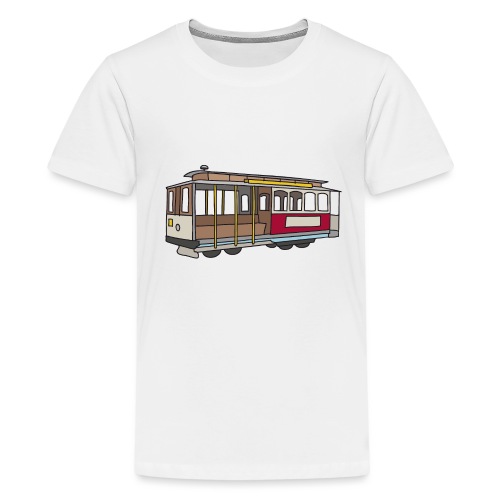 San Francisco Cablecar c - Teenager Premium T-Shirt