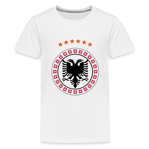 Albanien Kosovo Schweiz - Teenager Premium T-Shirt