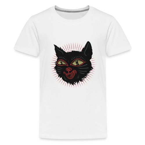 horror gatto - Maglietta Premium per ragazzi