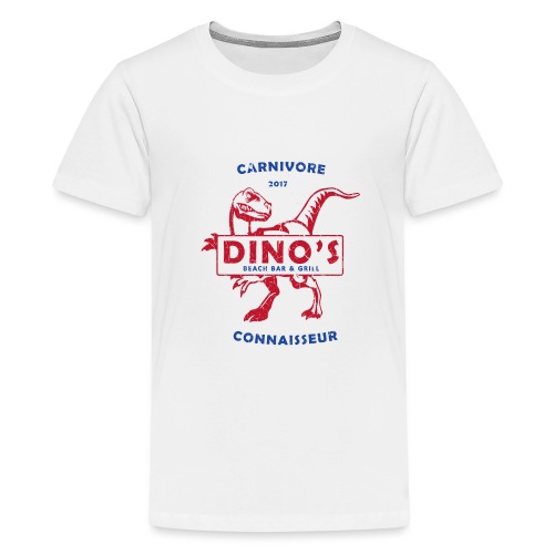 Dino's Beach Bar & Grill - Vintage Gril Shirt - Teenager Premium T-Shirt