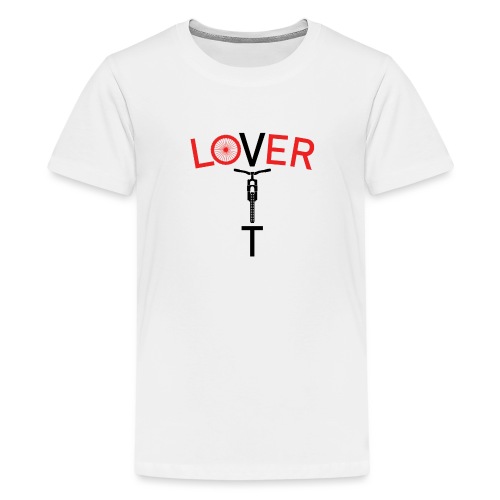 VTT LOVER ! (vélo, cyclisme) - T-shirt Premium Ado
