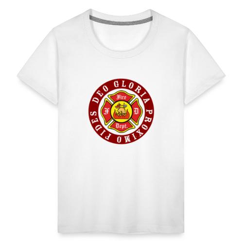 Feuerwehrlogo American style - Teenager Premium T-Shirt