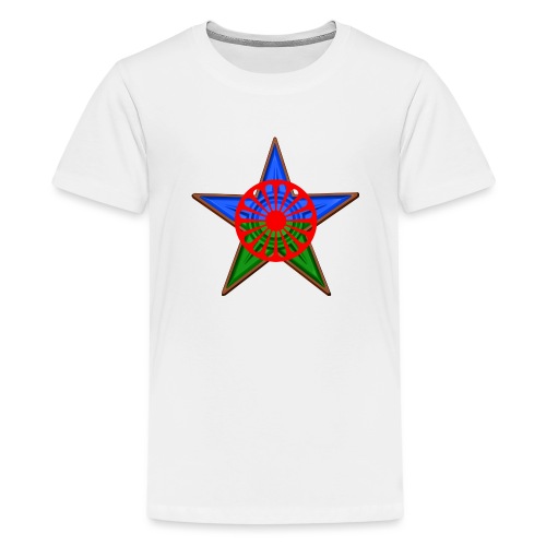 Romani barnstar - Premium-T-shirt tonåring