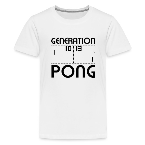 Generation PONG - Teenager Premium T-Shirt
