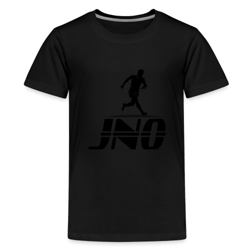 JNO Logo Black - Teenage Premium T-Shirt
