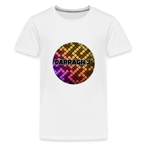 Darragh J logo - Teenage Premium T-Shirt