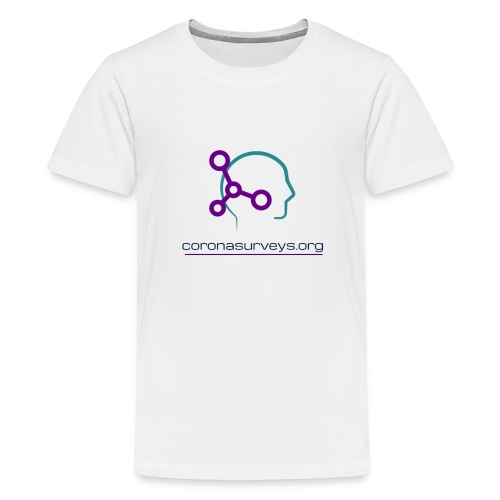 coronasruveys branded products - Camiseta premium adolescente