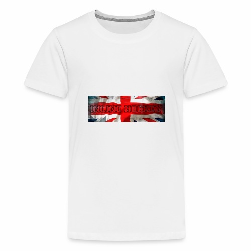 Inline Hockey Great Britain - T-shirt Premium Ado