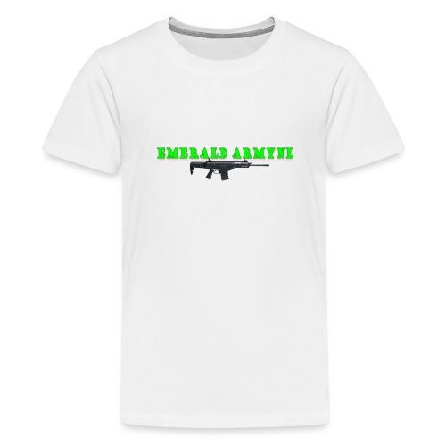 EMERALDARMYNL LETTERS! - Teenager Premium T-shirt