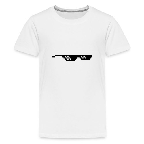 Thug Life Cool Glasses PNG - Teenager Premium T-shirt