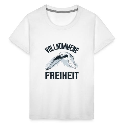 Vollkommene Freiheit Eule - Teenager Premium T-Shirt