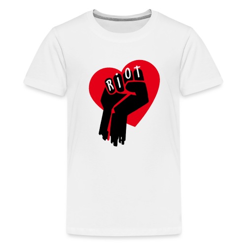 Riot Fist 2 - Teenager Premium T-Shirt