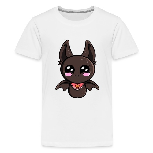 Murciélago kawaii - Camiseta premium adolescente