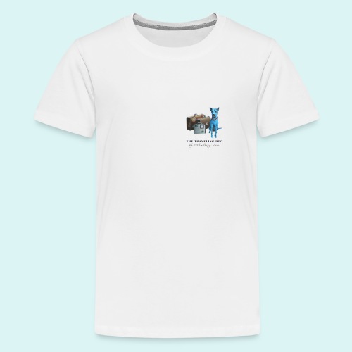 Laly-Blue - Teenage Premium T-Shirt