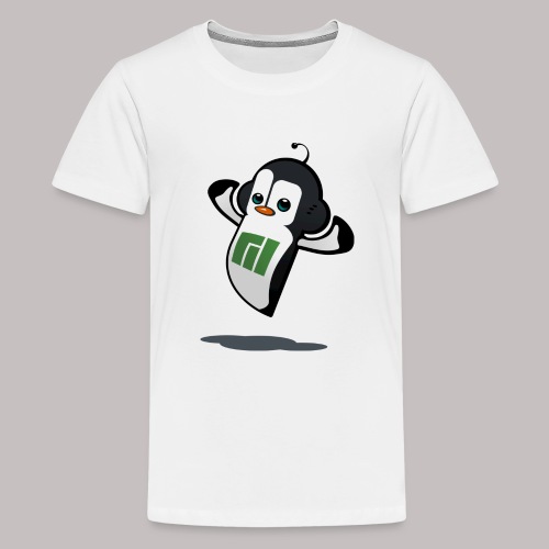 Manjaro Mascot strong left - Teenager Premium T-Shirt