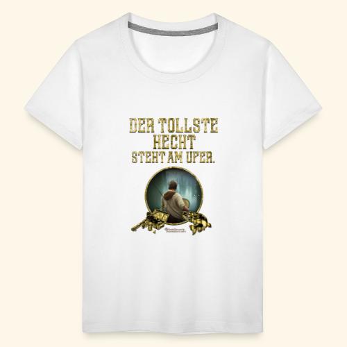 Angler Spruch Der tollste Hecht - Teenager Premium T-Shirt