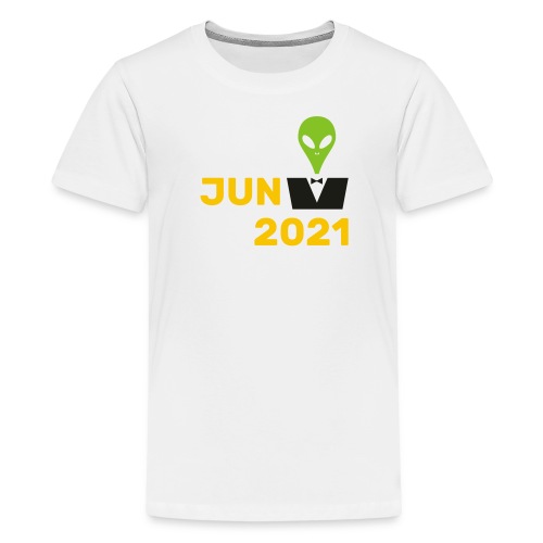UFO Report June 2021 - Teenage Premium T-Shirt