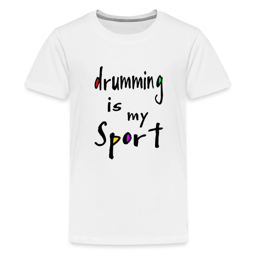 drumming - Teenager Premium T-Shirt