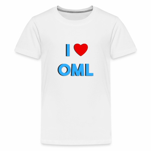 I LOVE OML - Teenager Premium T-shirt