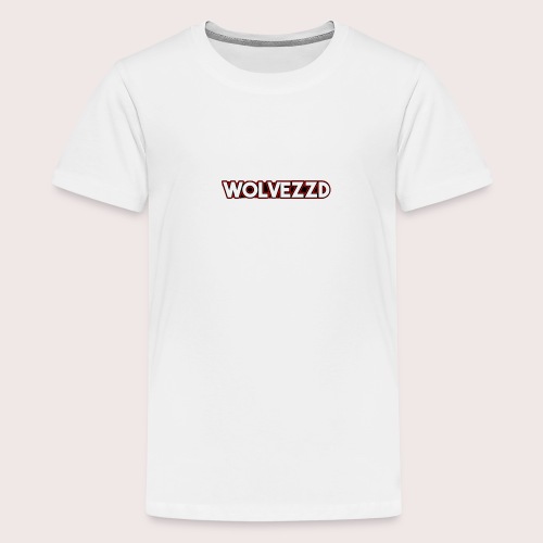 WolvezzD merch logo - Teenager Premium T-shirt