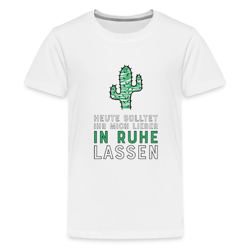 Lustige Sprüche für Kollegen und Schüler - Teenager Premium T-Shirt
