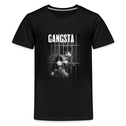 Gangsta cat - T-shirt Premium Ado