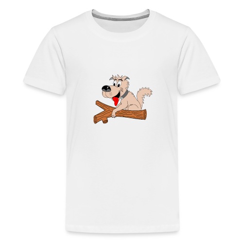 t shirt amusant chien drole humour - T-shirt Premium Ado