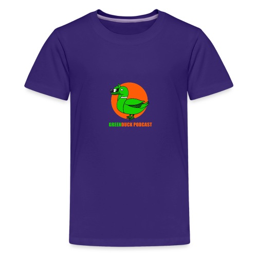 Greenduck Podcast-logo - Teenager Premium T-shirt