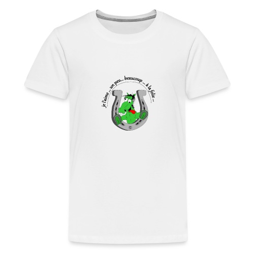 Cheval à la folie FC - T-shirt Premium Ado