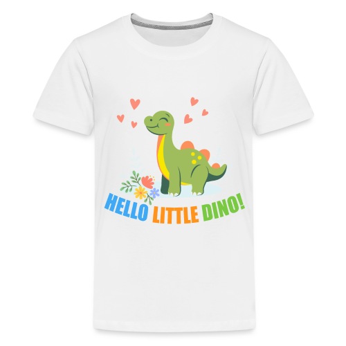 Little Dino - Camiseta premium adolescente