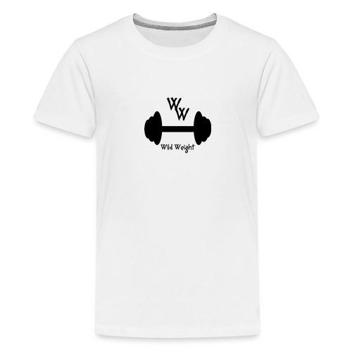 wild weight logo (R) - Camiseta premium adolescente