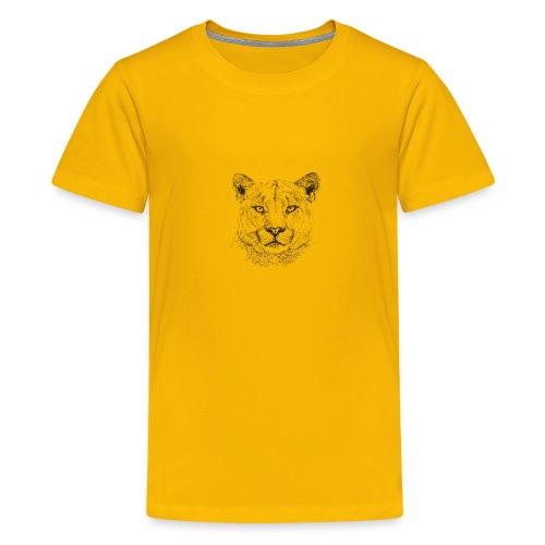Wildkatze - Teenager Premium T-Shirt