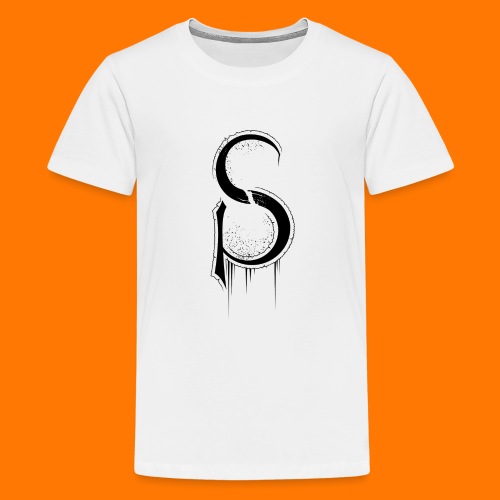 ASCP-sign-black transp - Teenage Premium T-Shirt