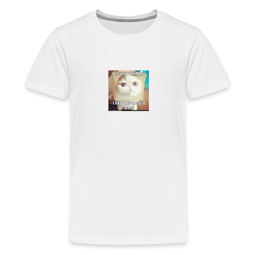 grappige kat - Teenager Premium T-shirt