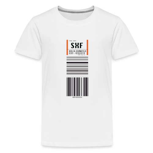 Flughafen Berlin Schönefeld SXF - Teenager Premium T-Shirt