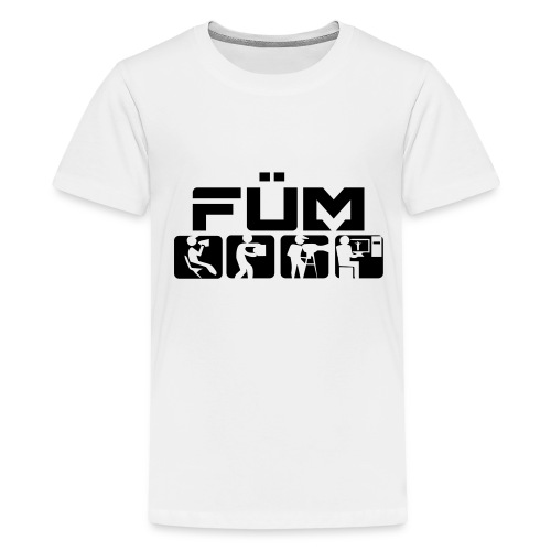 FÜM Piktogramme - Teenager Premium T-Shirt
