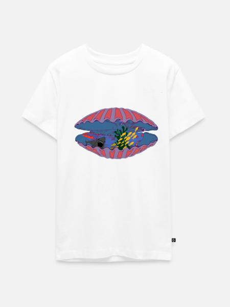 Unterwasserwelt - Teenager Premium Bio T-Shirt - Weiß