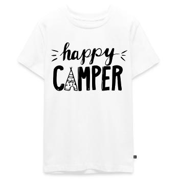 Camper - Teenager Premium Organic T-Shirt - white - Front - AI Model Teenager Male light (155cm)