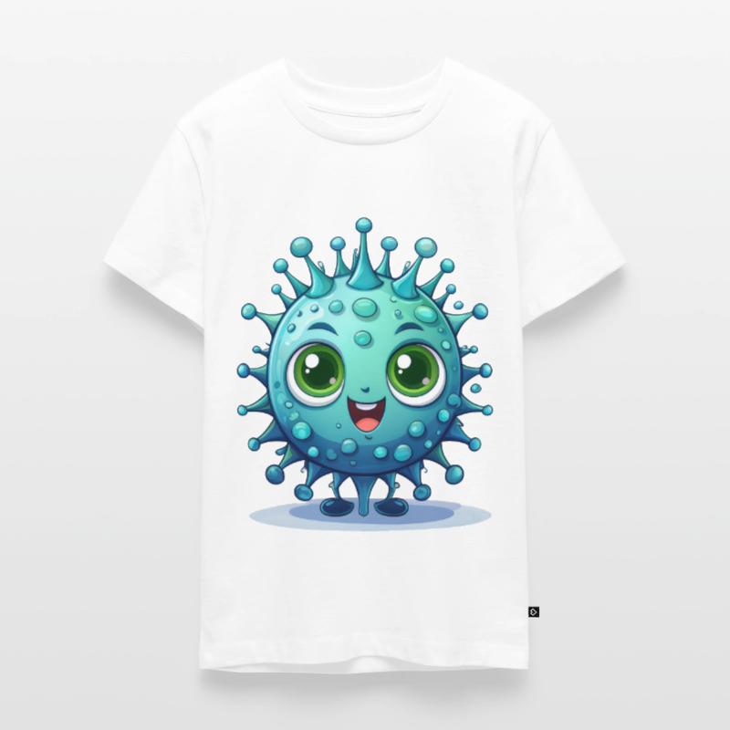 Virus oder Bakterium Teenager Premium Bio T-Shirt