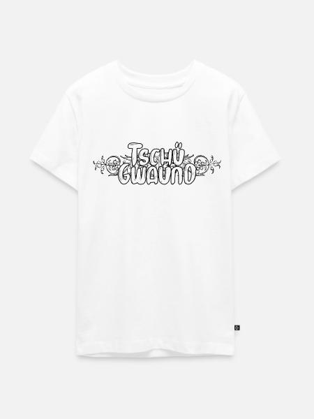 Tschü Gwaund - Teenager Premium Bio T-Shirt - Weiß