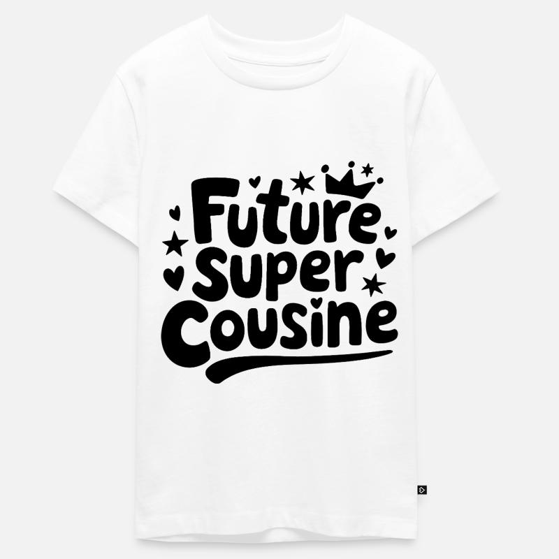 Future Super Cousine Géniale - T-shirt Premium bio Ado - blanc
