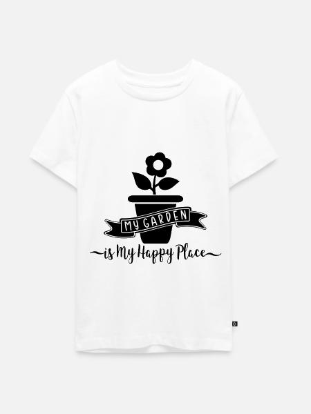 My Garden - Teenager Premium Bio T-Shirt - Weiß